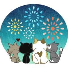 黒ねこの動くみけさん便り・3