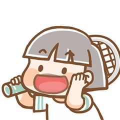 chichi play badminton