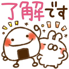 とびだす♪おにぎり♪ねことうさぎ入り