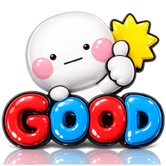 ぷくつやシール風♡ず～っと使えるカラフル