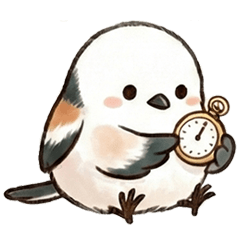 シマエナガさんの日常挨拶 №04