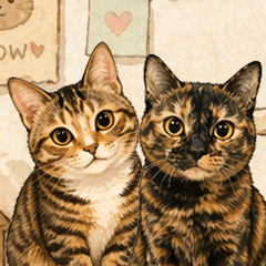 Ding Dong & Mei Mei-illustration
