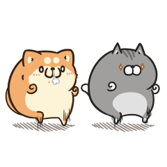 ボンレス犬とボンレス猫 む～ぶ【敬語】