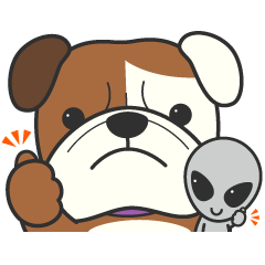 ブルドッグのぶるだよ。