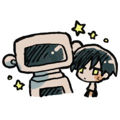 ロボットと少年