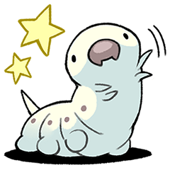 ころっとしたカイコガ