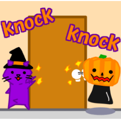 おばけと ネコと かぼちゃと。。。