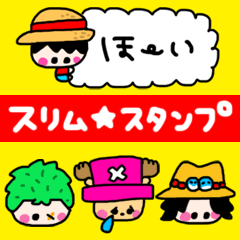 【省スペ】ちょっこんとONE PIECE