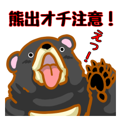 月の輪クマ牧場 ３頭目