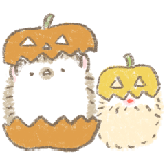 ハリネズミのふーくん(秋)