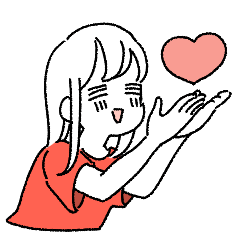 はしゃぐスタンプ2