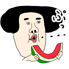 わらわらスタンプ03 ポップアップ 文字あり