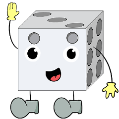 Emotional Dice Sticker