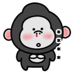 好きという気持ち♡ミニゴリラ☆カスタム