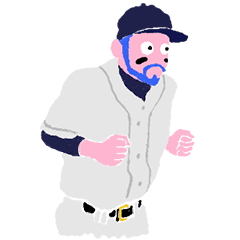 野球少年おじさん