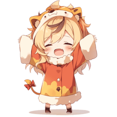 アニマルフードちびキャラ