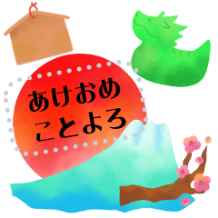 賀正♥お正月＆冬フレームmix