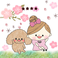 マフィ＆ラティ春メッセージ♪