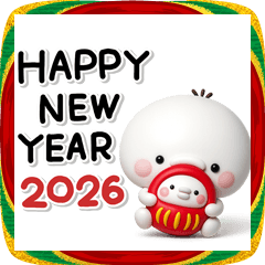 みんなで使える♡しろとりさんスタンプ2026