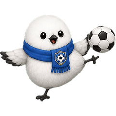 サッカー好き！シマエナガ
