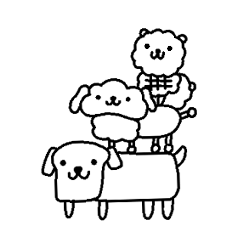 好きが爆発するパン犬