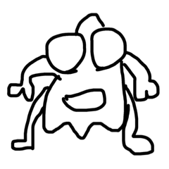 謎の生命体と交信できる不思議なスタンプ
