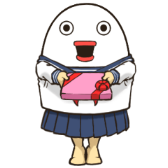 気持ちを伝えるたまごです。