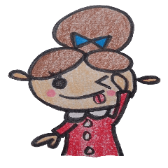 ニコニコ にこ子2 色鉛筆バージョン