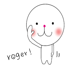 しろまるさんのスタンプ