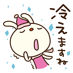 冬に使える☆てるてるうさぎ