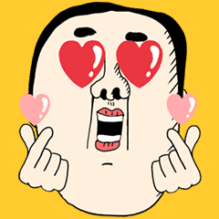 ストレス社会で頑張るちょい薄毛おじさん