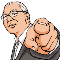 「ヤストシさん」スタンプ