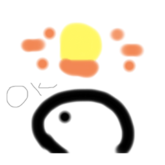 キャラがだいたい真顔のスタンプ