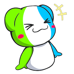 なみぱんデフォルメスタンプ