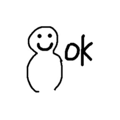 手書きスタンプ人間Ｖｅｒ．