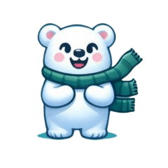 Daily life of little white bear