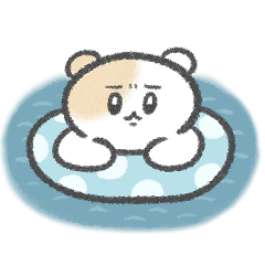 夏！赤ちゃんハムスター