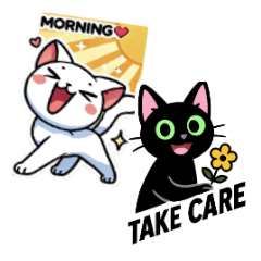 Maan & Heng Charming Cats