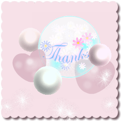 バルーンフラワー・花の大人きれいめカード