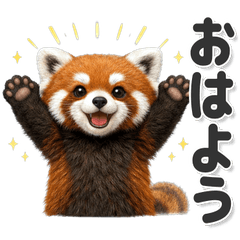 毎日使える! レッサーパンダ