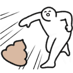 毎日使えるうんこスタンプ