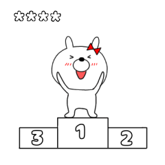 毎日使える ウサギのうさ子 カスタム