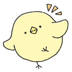 ぽよぽよヒヨコ。