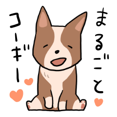 いとしのコーギースタンプ
