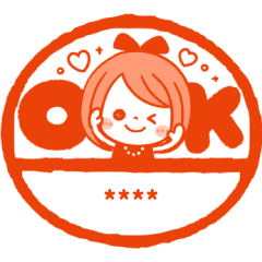 カスタム♡大人可愛い♡はんこ