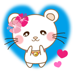 リオぱんだの夏の気遣いスタンプ