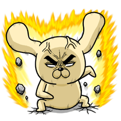 怒りのロシヒキャラクターズ