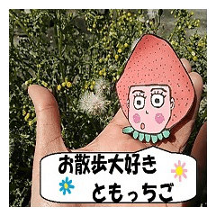 お散歩大好きともっちご