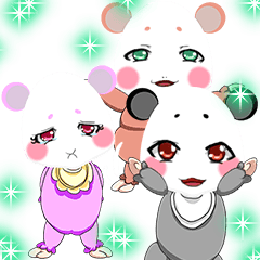 ラブリーゆるふわベイビーぱんだ