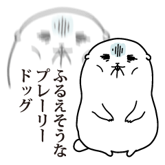 ふるえそうなプレーリードッグ